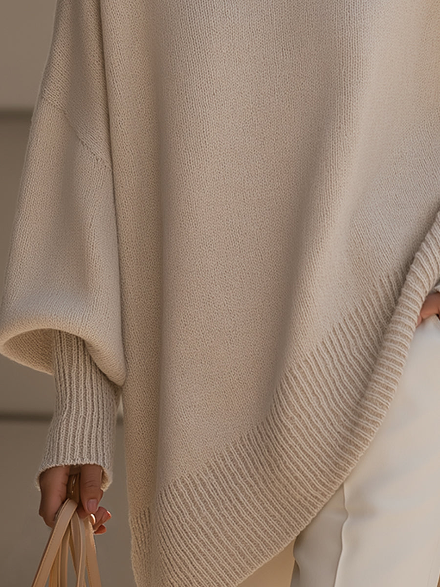 Anneta | Oversized ponchogenser