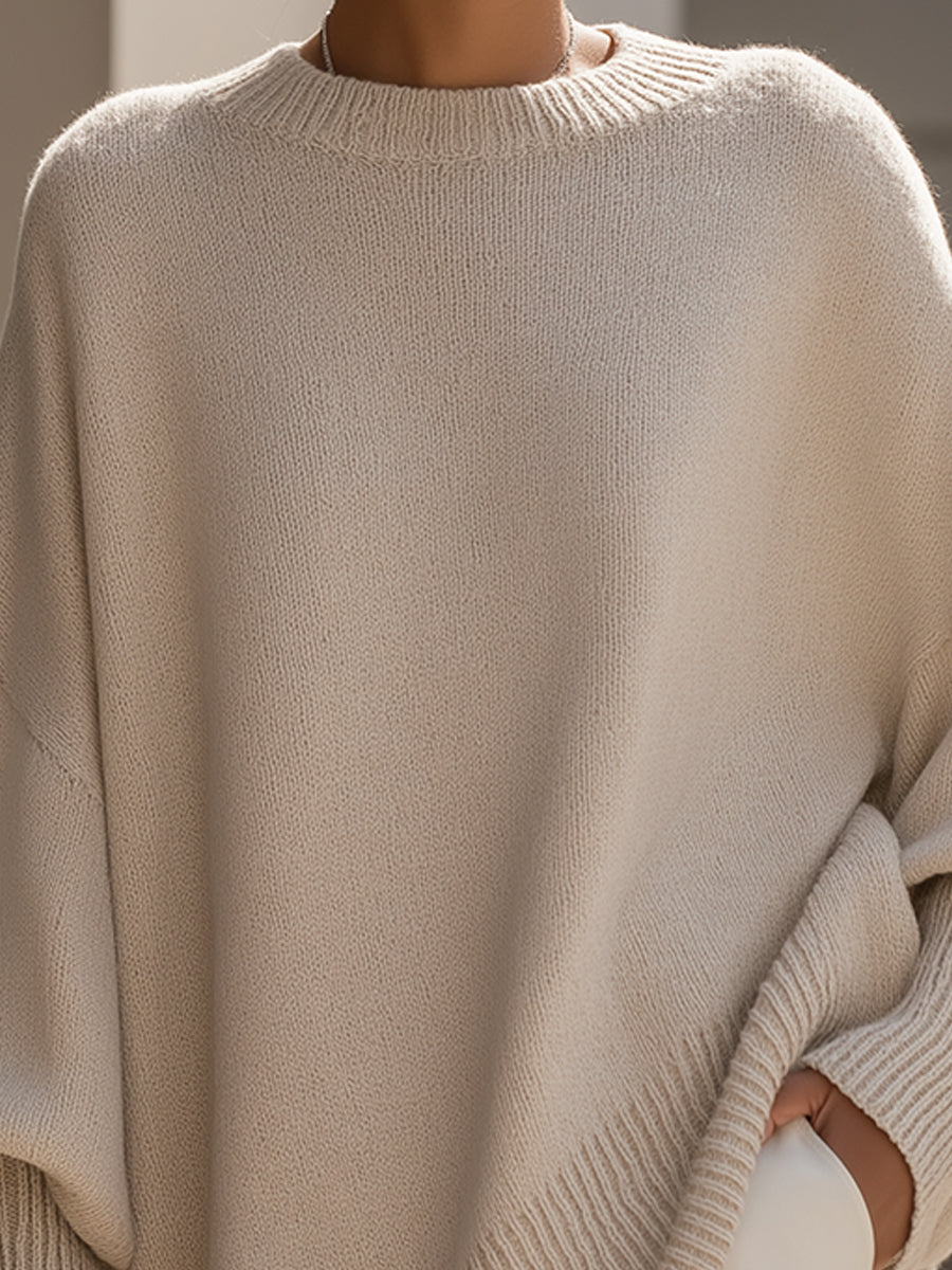 Anneta | Oversized ponchogenser