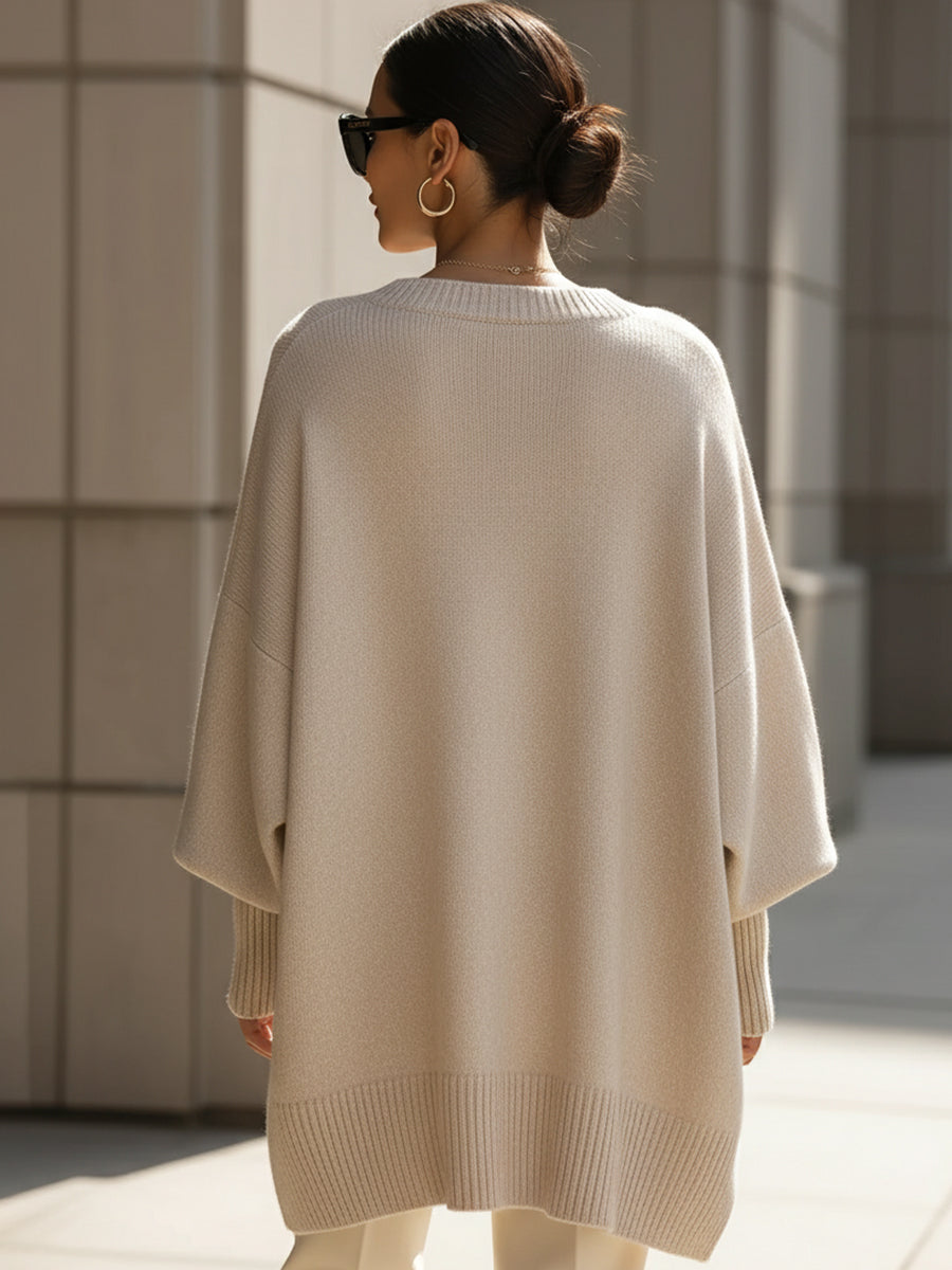 Anneta | Oversized ponchogenser