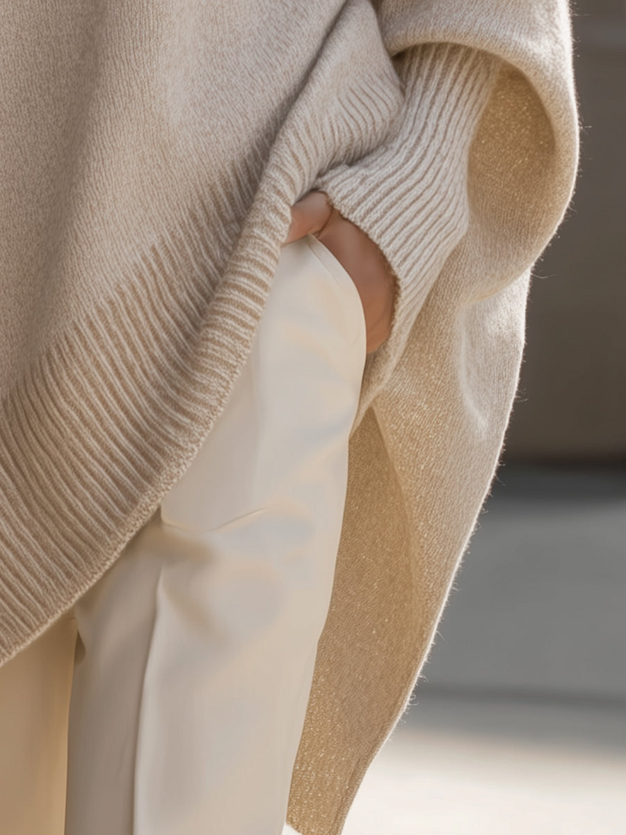 Anneta | Oversized ponchogenser