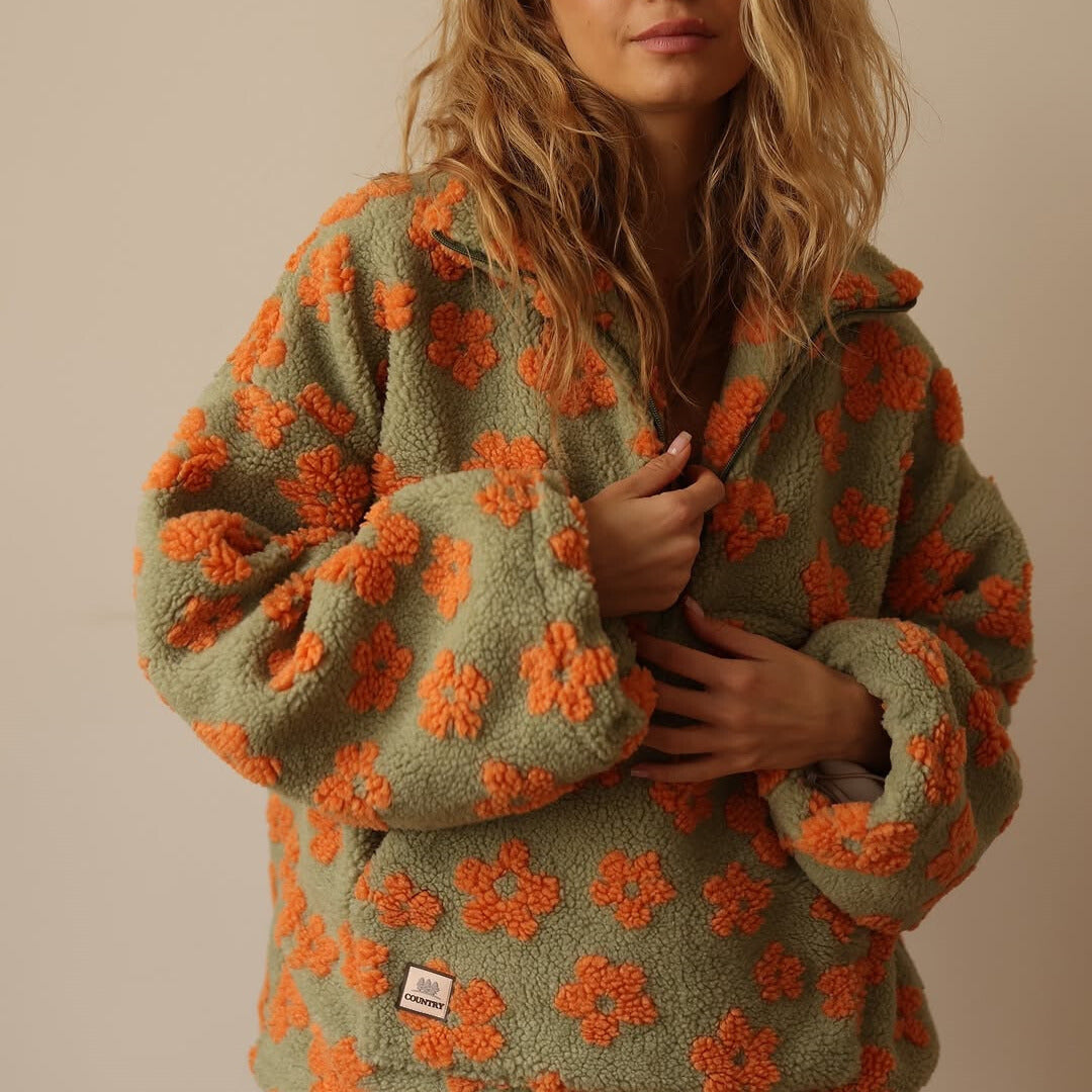 Suzan | Genser med blomsterprint