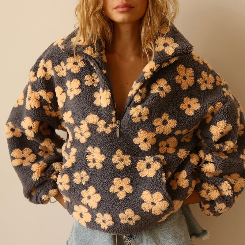 Suzan | Genser med blomsterprint